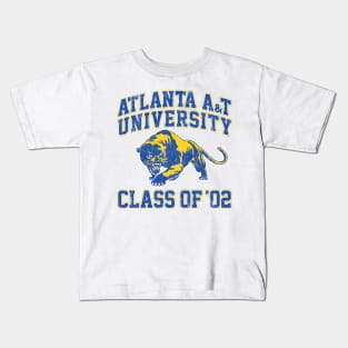 Atlanta A&T Class of 02 (Variant) Kids T-Shirt